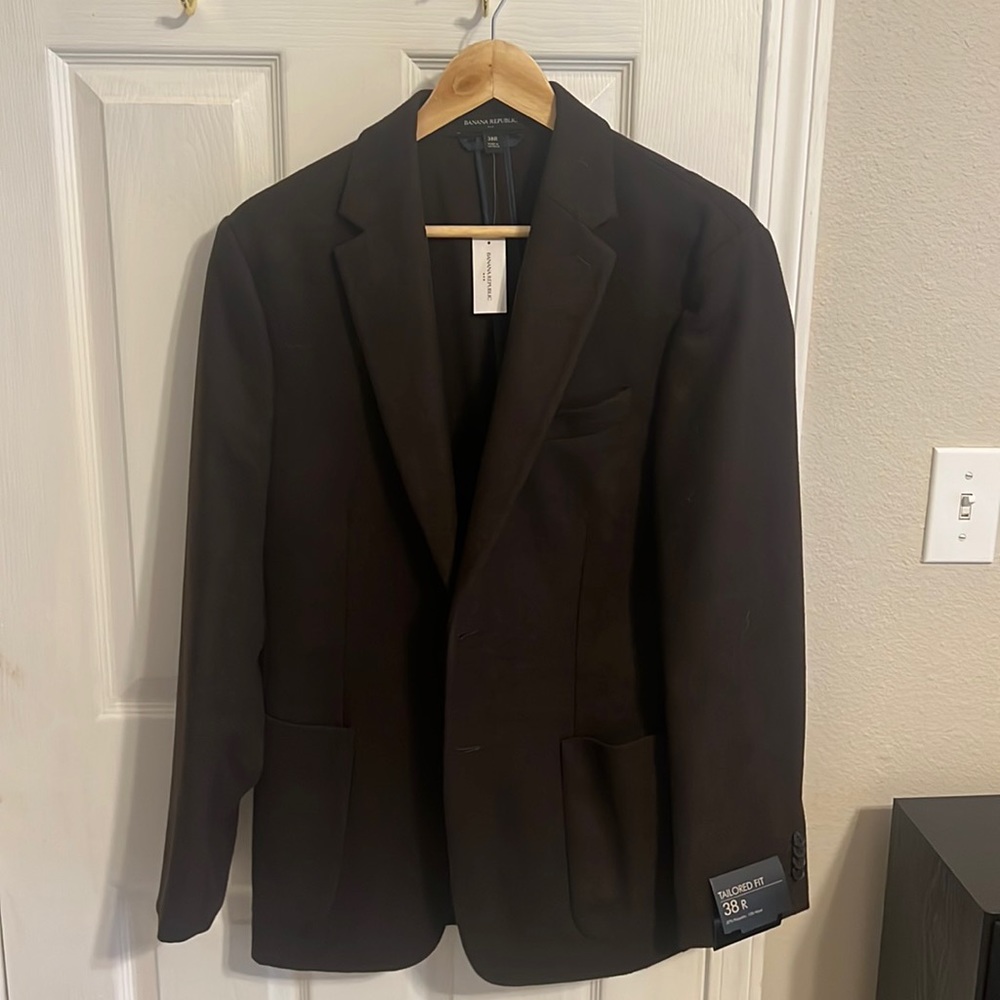 Banana Republic tailored slim fit blazer